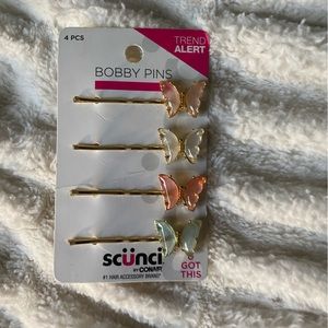 Butterfly hair pins